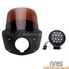Harley FXLRS 11" Smoke Windscreen & Hi/Low Headlight (2021-2023)