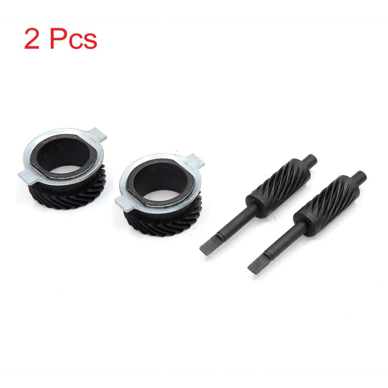 GY6 2 x Motorcycle Front Wheel Axles Drum Brake Speedometer Drive Gear