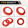 Jeep Wrangler JK (2007-2014) Red A Pillar Speaker Ring Cover Trim