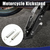 Honda CG125 Silver Metal Motorcycle Side Kickstand Spring Set