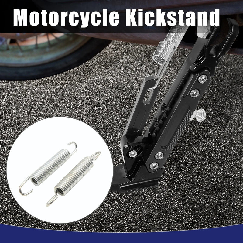 Honda CG125 Silver Metal Motorcycle Side Kickstand Spring Set