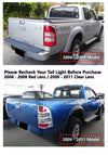 Ford Ranger Chrome Tail Light Surround Covers (2009-2011)
