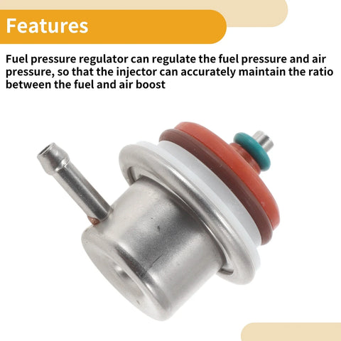 Chevrolet Silverado 1996-2001 Metal 20-70 Psi Fuel Pressure Regulator