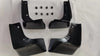 Nissan Altima Sedan Glossy Black Fender Mud Flaps Splash Guards (2013-2018)