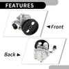 Kia Sorento Power Steering Pump w/ Pulley (2003-2006)