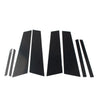 BMW X2 8 Pcs Black Car Door Window Pillar Post Covers (2018-2021)