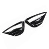 Tesla Model Y 2 x Black Front Fog Light Cover Air Vent Trim (2020–2023)
