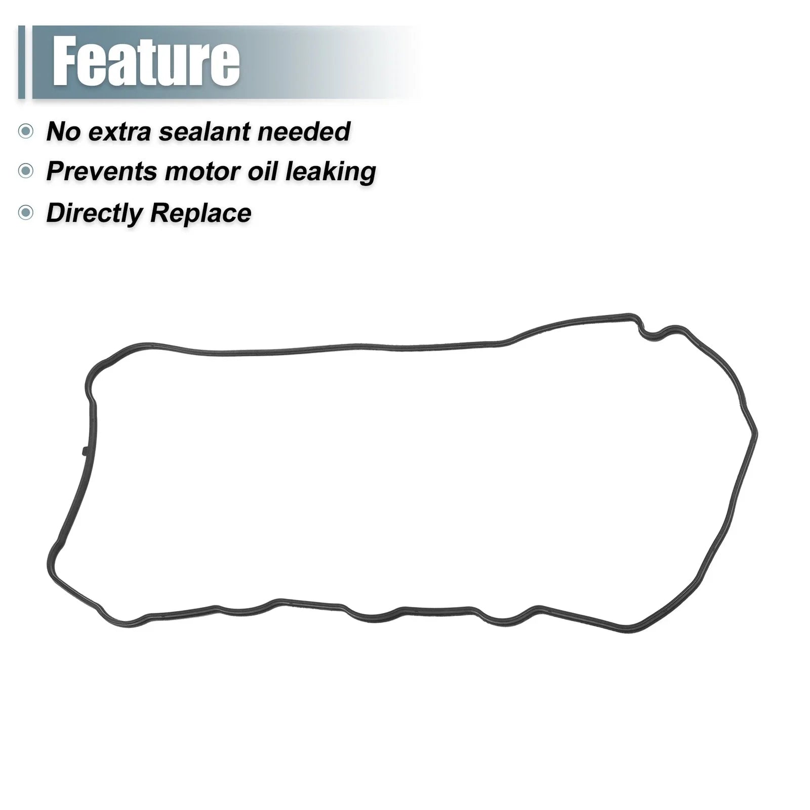 Rubber Engine Valve Cover Gaskets Seals for Toyota RAV4 (2009-2015)