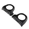 Harley Road Glide (2014-2024) Black Denim 6.5" Lower Fairings Speaker Pods