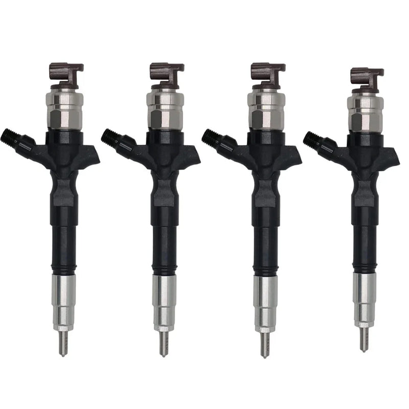 Toyota Hilux KUN26R / KUN26L 1KD-FTV 4 x Diesel Fuel Injector (2009)