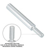 Mitsubishi 3.5" Aluminum Alloy Shift Knob