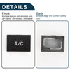 Mercedes-Benz E Class Climate Control Button Cover (2017-2023)