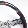 Honda Civic Carbon Flat Bottom Suede Steering Wheel (2022-2024)