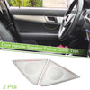 Mercedes Benz C Class 2 x Inner Door Handle Speaker Frame Covers (2007-2014)