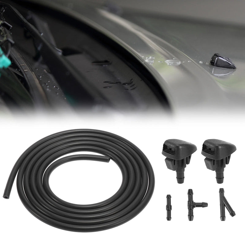 Mazda 3 5 6 CX-3 CX-5 CX-7 Windshield Washer Nozzles Kit (2004-2023)