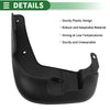 Hyundai SANTAFE 2006-2012 Mud Flaps Splash Guards (2 x Mount Accessories)