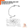 Nissan Navara D21 Ute TD25 Speedometer Control Cable (1986-1997)