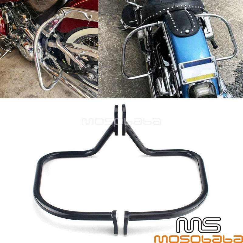 Harley Softail Deluxe FLSTN Saddlebag Guard Bars (2005-2017)