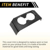 Ford F-150 Armrest Rear Cup Holder Cover Trim (2015-2020)