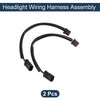Harley-Davidson Sportster 883 XLH883 Headlight Wiring Harness Assembly / 22cm / Headlight Wiring Harness Assembly