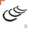 Isuzu D-Max 3" Slim Matte Black Fender Flares (2020-2023)
