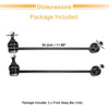 Mercedes-Benz C230 C240 C280 C320 2 x Front Stabilizer Sway Bar Links