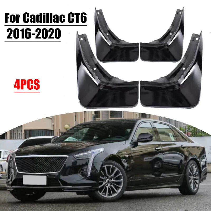 Cadillac CT6 Mud Flaps Splash Guards Fender Mudguards (2016–2020)