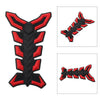 Universal Motorcycle Fuel Oil Tank 3D Fish Bone Decal Sticker Protector