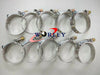 Car 10 x 3" Turbo Pipe Hose Coupler & T-bolt Clamps (79-87)
