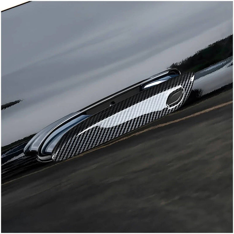 Mercedes E S EQE W214 V295 X294 4 x Carbon Fiber Door Handle Covers