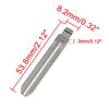 Toyota Camry Corolla 5 x Metal Flip Remote Key Blades (2007-2020)