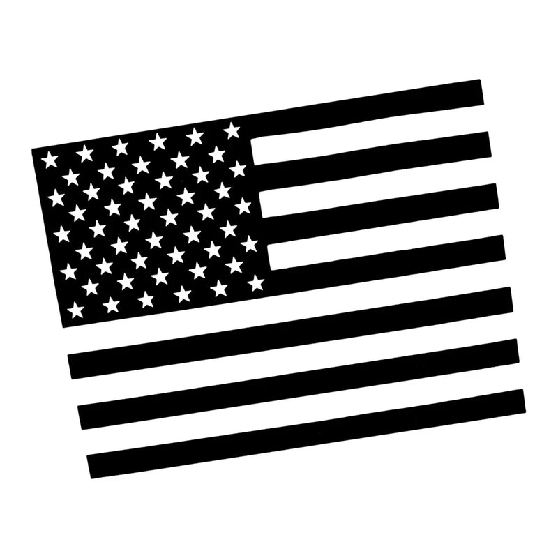 Dodge Ram 1500 Rear Middle Window American Flag Decal (2009-2023)