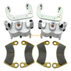 Polaris Ranger 500 570 700 Crew XP Front Brake Calipers & Pads (2008–2022)