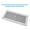 Caravan RV Boat Marine Rectangular Louvered Air Vent 260 x 125mm
