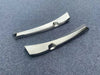Tesla Model 3 (2018-2023) 2 x Steel Silver Rear Inner Bumper Guard Cover Trim