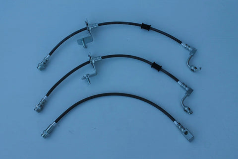 Holden Colorado RC 4WD Braided Brake Hose Set (3) (2008-2012)
