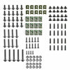 F2 223PCS Black Fairing Screw & Clamp Set (No Year Specified)