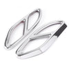 Mercedes Benz E-Class Rear Cylinder Exhaust Pipe Covers (2014-2020)