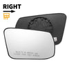 Nissan Altima, Sentra Right Side Heated White Mirror Glass (2013-2018)