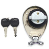 Kawasaki EN400, EL250, ZL400 Fuel Gas Tank Cap Cover Keys (1991-2006)