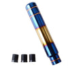 Universal Fit 18CM Racing Aluminum Burnt Blue Gear Shift Knob