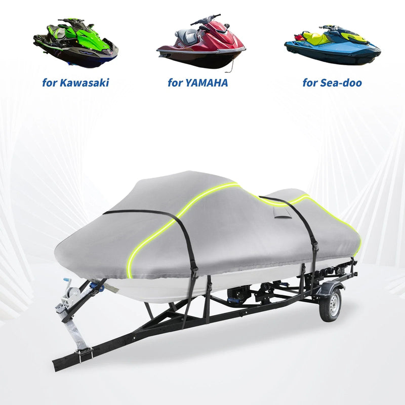 Yamaha Silver 3-Seat PWC Cover 136-145