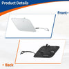 Mercedes-Benz (2012-2015) Silver Tone Front Car Bumper Tow Hook Cover