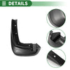 Honda Crosstour 2009-2013 Mud Flaps Splash Guards (Front & Rear)