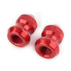 Car Auto Wheel Tire Accessories Red Valve Stems Dust Covers