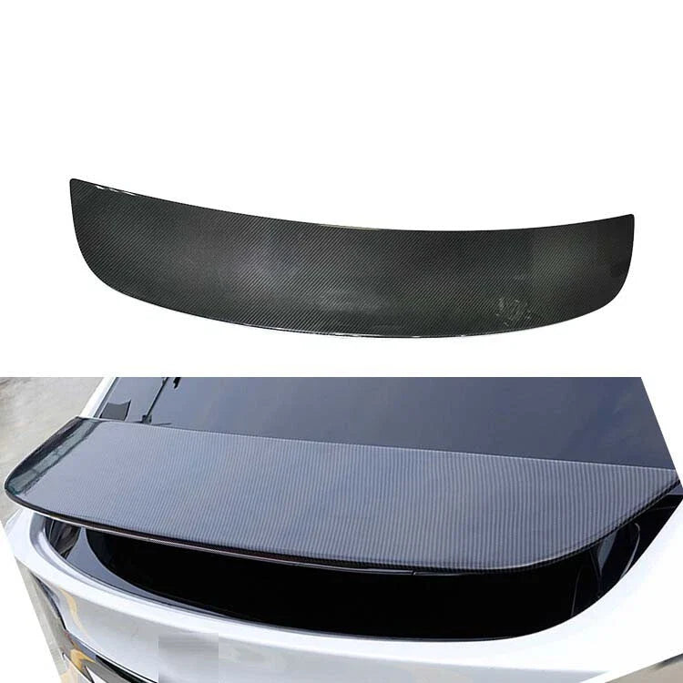 Tesla Model X Carbon Fiber Rear Trunk Diffuser Spoiler Wing Fit (2016-2022)