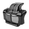 Harley Touring Electra Road Street Glide Black Stock Oil Cooler Cover (11-15)
