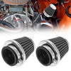 Motorcycle 2pcs Universal 44mm Air Filter Cleaner