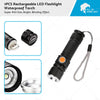 Various Models Rechargeable Waterproof LED Flashlight Torch