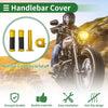 Motorcycle Hand Grips Cover Kit Zigzag Stripes / 7/8" 22mm